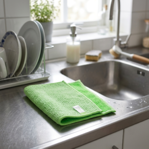 فوطة الصحون أخضر Dish towel Green