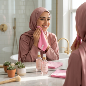 منديل ناعم للوجه وردي Soft face napkin pink