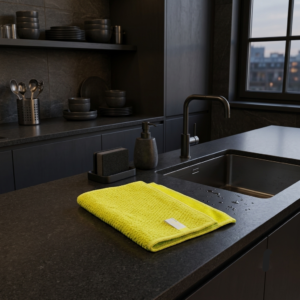 فوطة الصحون أصفر Dish towel Yellow