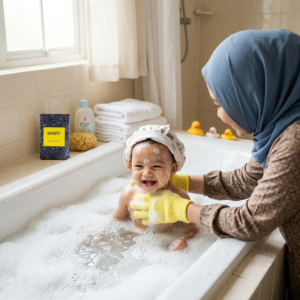 قفاز استحمام للأطفال Baby Glove