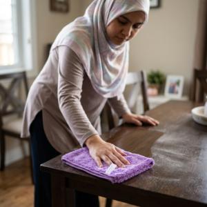 فوطة تراب لافندر اجليزي Sweeping towel - English Lavender