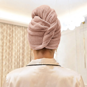 تربون الشعر بينك Microfiber Nano Turban - Baby Rose