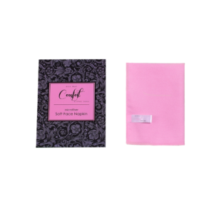 منديل ناعم للوجه وردي Soft face napkin pink